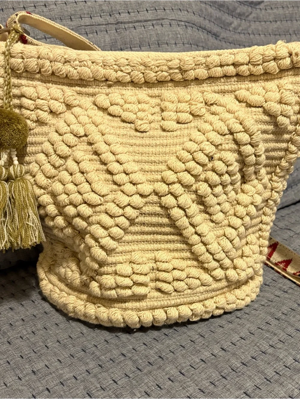 New - Boho bucket style crossbody